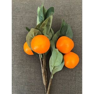 Faux orange bouquet
